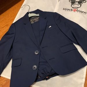 Black n Bianco baby boys tailored suit
